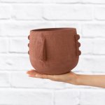 Meso Face Planter - Terracotta - 16CM
