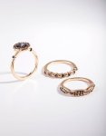 Goldair Gold Engagement Ring Pack - M l