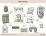 Cot Duvet Bedding Lonely Hippo Set