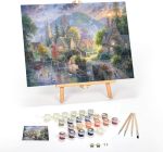 Ledgebay Diy Paint By Numbers Kit For Adults Framed Canvas: Beginner To Advanced Paint By Numbers Kit Kits Include Acrylic Paint