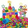 Interlocking Building Blocks Set: Educational 3D Jigsaw Puzzles Colorful Shapes Suitable For Ages 3-6