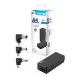 Fsp Pro 65W Universal Laptop Adapter 65W Output 19V Multi-tip Compatible Dell Laptops – New