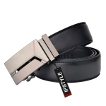Men's Authentic Luxury Brand Belts Automatic Buckle Waistband Leather Soft