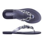 Embellish Thong - Clear Midnight Blue - 8
