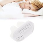 2 In 1 Abs Silicone Anti Snoring Air Purifier White