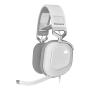 Corsair HS80 Rgb USB Wired Over-ear Gaming Headset – White