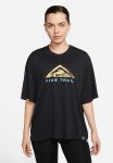 Nike W Dri-fit Tee Short Sleeve Trail - Black