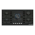 Bosch Series 6 Gas Hob 90 Cm Tempered Glass Black