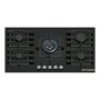 Bosch Series 6 Gas Hob 90 Cm Tempered Glass Black