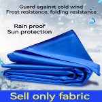 1 Pack 3 Meters Waterproof Cloth Suitable For Outdoor Rain Covering Windshield Durable Blackout Cloth Tent Side Blocking Windpro