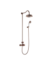 Athena Bronze Exposed Thermostatic Shower Column
