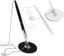 Chain Design Metal Ballpoint Pen Set 2 Pcs With Desktop Stand Black