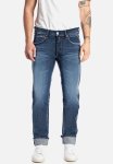 Grover Pantalone Straight - Dark Blue