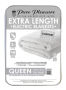 Pure Pleasure Queen XL Fitted Electric Blanket Fleece