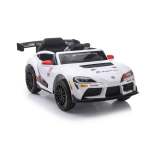 Toyota Electric Ride On Supra Play Car In White - White