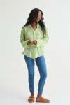 Fern Green Dani Anglaise Shirt - Green XXL