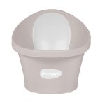 Shnuggle Baby Bath + Bath Stand - Taupe