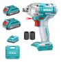 Total Tools 20V Lithium-ion Impact Wrench With 2 X Battery And 1 X Charger