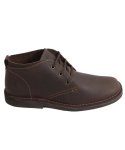 Mens Hush Puppy Cooper Mid Lace Up - 15 Brown