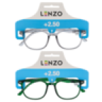 +2.5 Round Candy Frame Reading Glasses Colour May Vary