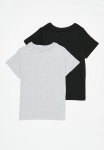 PoP Candy 2 Pack Tee - Black & Grey