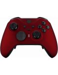 Scarlet Red Soft Touch Faceplate Cover Front Housing Shell Case Replacement Kit For Xbox One Elite Series 2 Xbox Elite 2 Core Co
