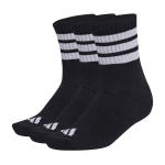 Adidas 3 Stripe Essential Ankle 3PACK Socks