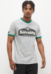 Workwear Logo Graphic T-Shirt - Athletic Grey Marl erin Green