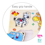Wild Animals Wooden Puzzle