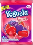 Hearts Flavoured Strawberry And Grape Flavoured Sweets Strawberry And Grape Coated Candy