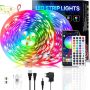 Bluetooth LED Strip Lights Kit 20M App & Remote Controlled Rgb 5050 Lights