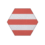 Chiaia Rosso Wall Tile Sticker