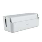 Orico Multiplug And Surge Protector Storage Box With Device Mount - White