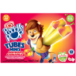Paddle Pop Pineapple & Raspberry Flavoured Fruit Ice Sticks 10 X 57ML