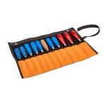 11 Pocket Genuine Suede Leather Tool Rol - 022503110