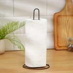Stainless Steel Paper Towel Holder - Silver