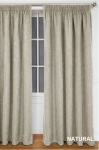 Simon Baker Amalfi Tape Curtain Natural Various Lengths - Natural W 265 X L 218CM