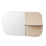 Birch Horizontal Shelfie Mirror