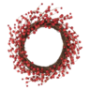 Christmas Wreath With Berries Luxury 40CM