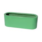 Round Ended Rectangular Pot