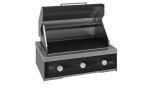 Three One Six Gas Bbq - 770MM Stainless Steel With Black High Heat Coating