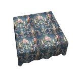 Seagreen And Candle Ligh Square Tablecloth