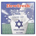 Kosher Full Cream Uht 6 X 1L