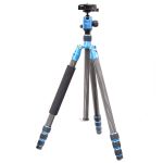 Pro.j Carbon Fibre Tripod 15KG Capacity - Mono Conversion-blue 45672BL