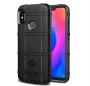Rugged Shield Back Case For Xiaomi Mi A2 Lite Redmi 6 Pro -black