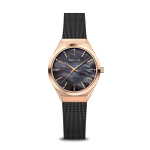 Ultra Slim Polished brushed Rose Gold Women's Watch 18729-166