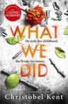 What We Did - A Gripping Compelling Psychological Thriller With A Nail-biting Twist Hardcover