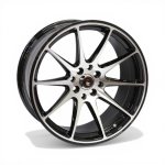 17" Ndt 4 100 & 4 114 Black Machine Face Alloy Wheels - Autostyle Motorsport South Africa