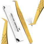 My Lash Tools Fiber Tip Lash Tweezers For Eyelash Extensions Professional Lash Tech Supplies Must Haves Volume Boot Eyelash Twee