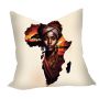 African Lady Luxury Scatter Large